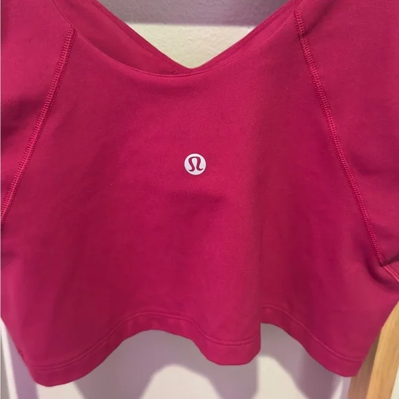 lululemon Align Tank Top Size 10 Raspberry Coulis - Picture 5 of 9